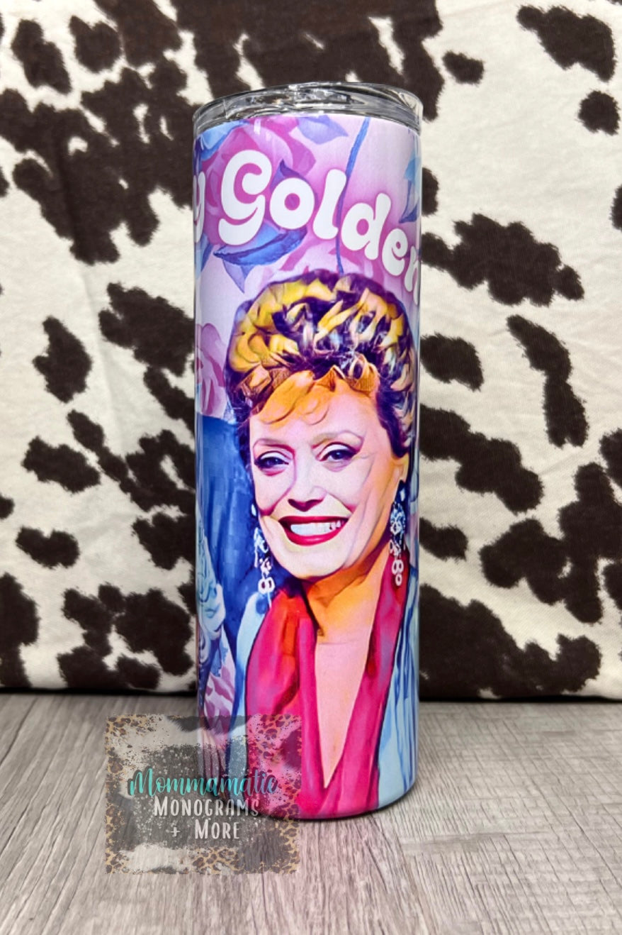Stay Golden Tumbler