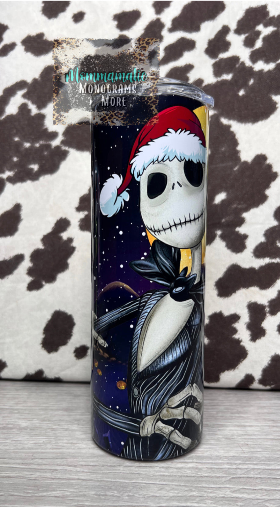 Nightmare Before Christmas Tumbler