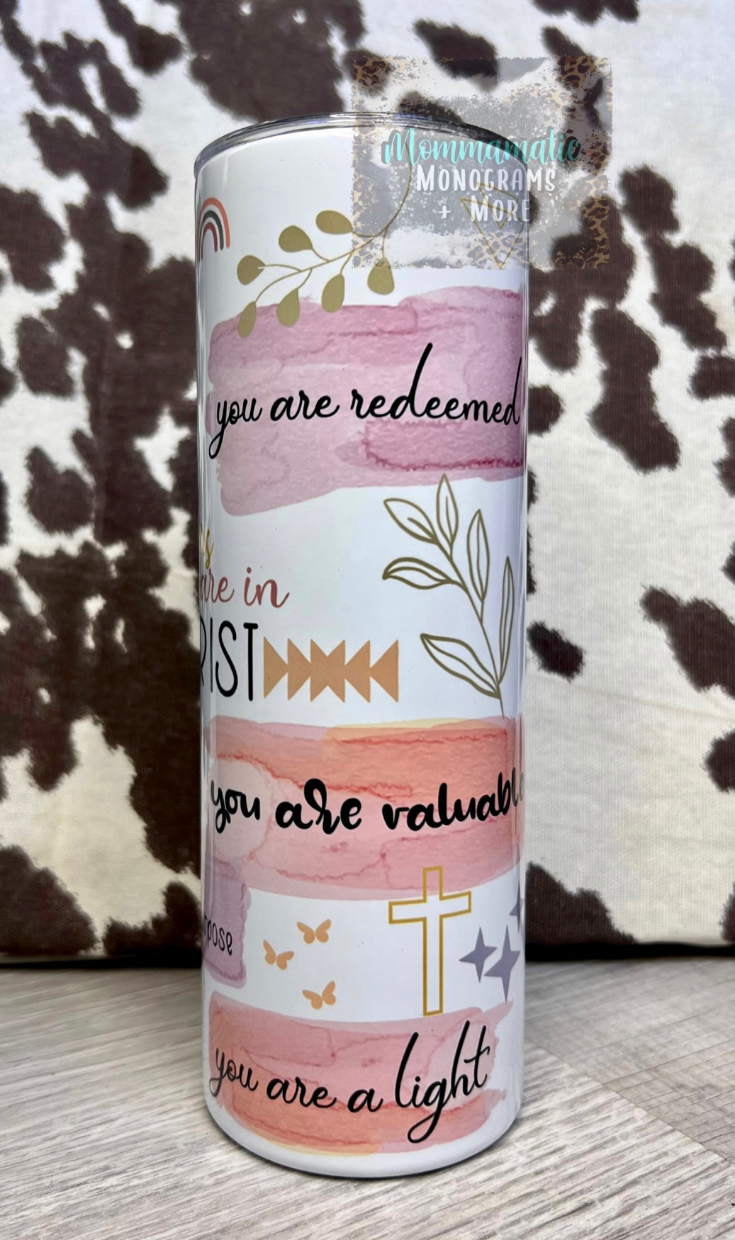 Daily Affirmations Tumbler