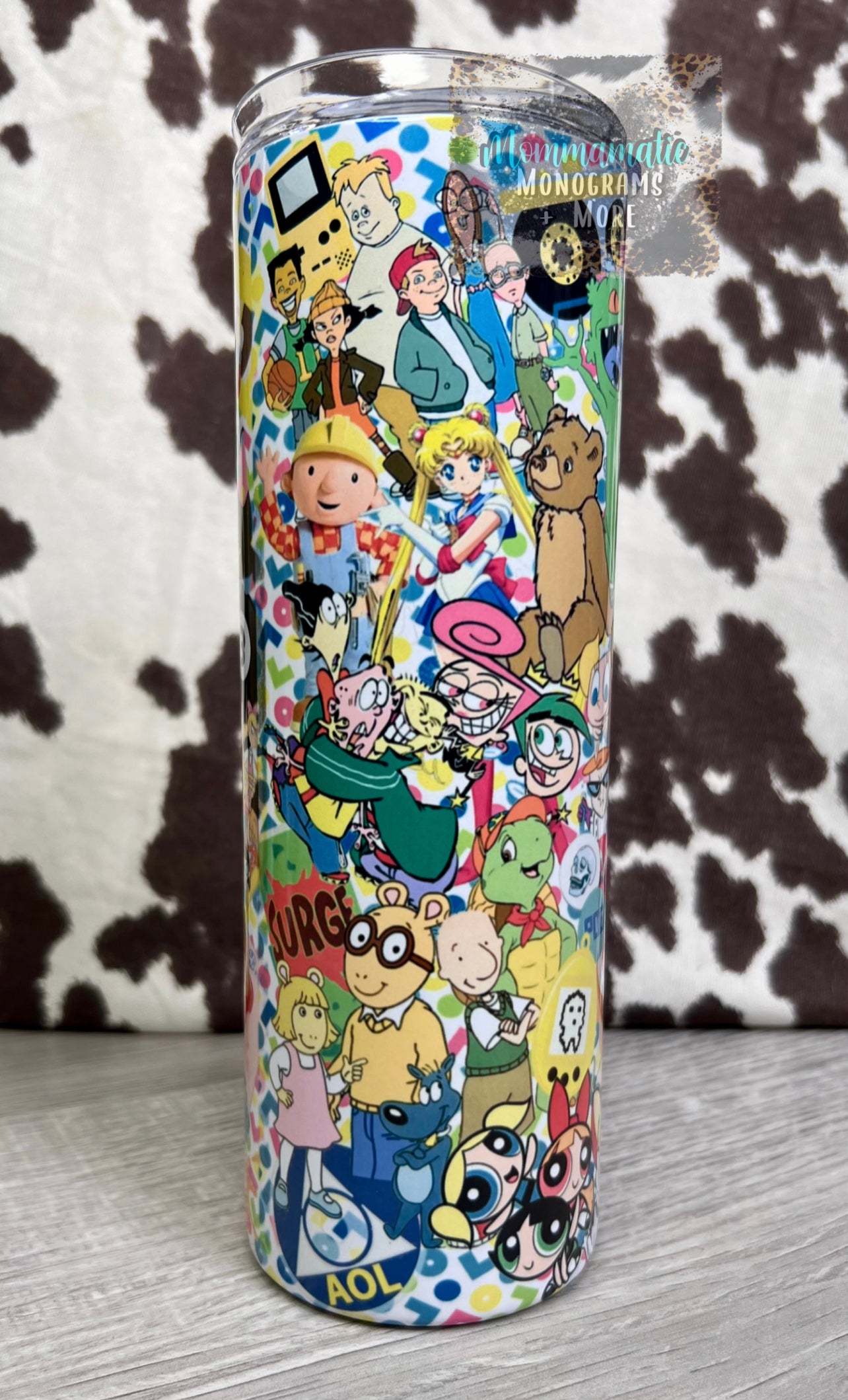 90’s Cartoon Tumbler