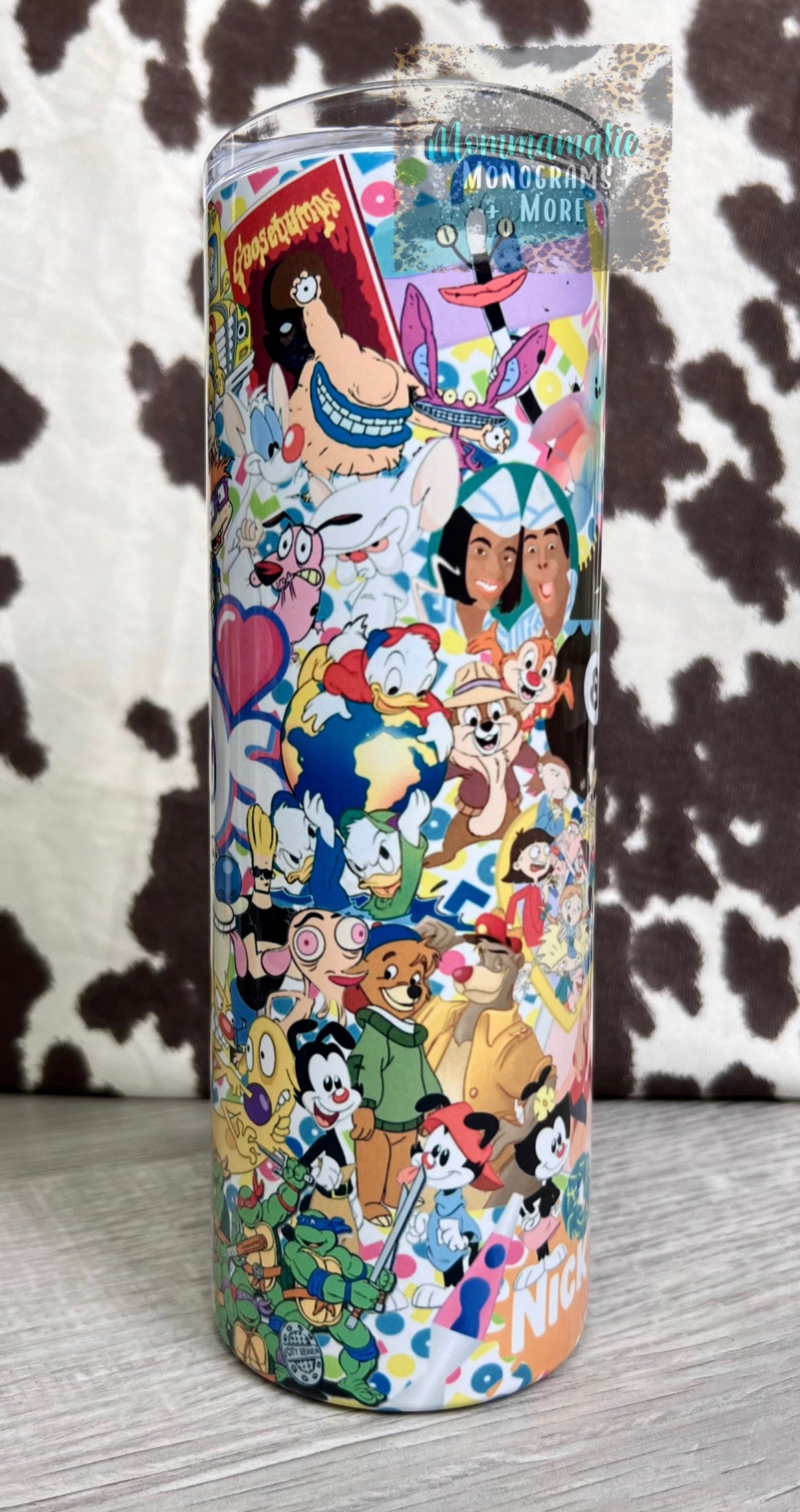 90’s Cartoon Tumbler