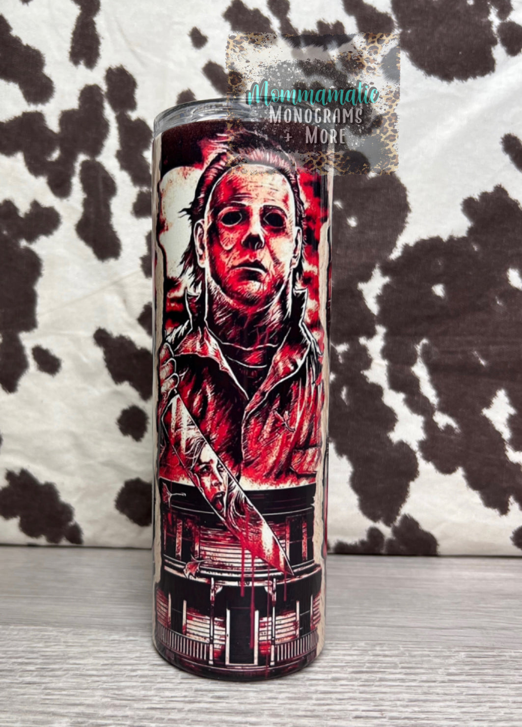 Seeing Red Horror Movie Tumbler