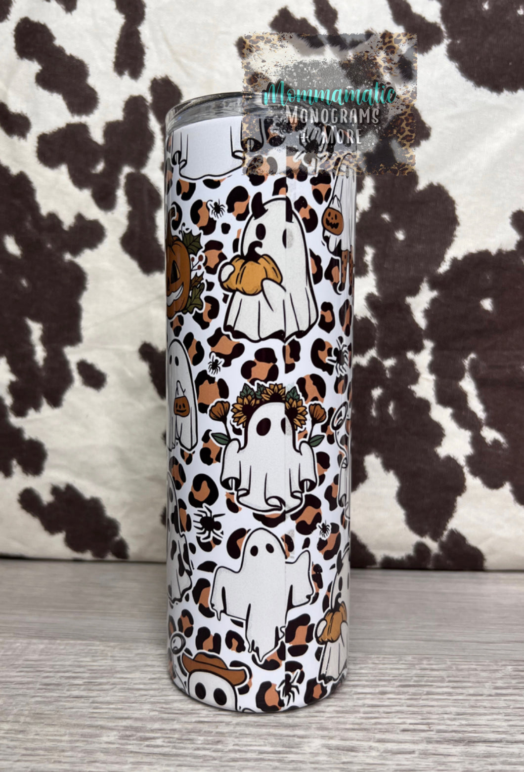 Cheetah Ghost Tumbler
