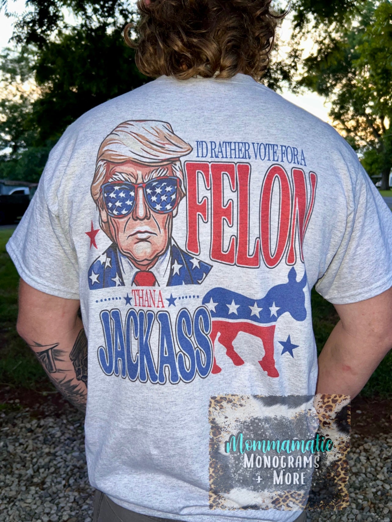I’d Rather Vote For The Felon Tee