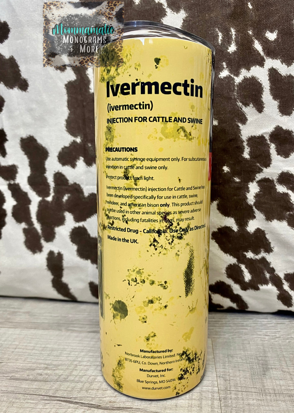 Ivermectin - Rustic Tumbler