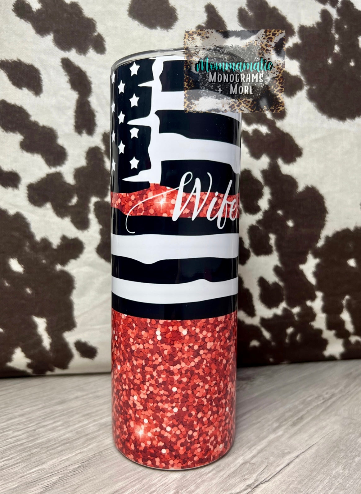 Red Line Wife Tumbler