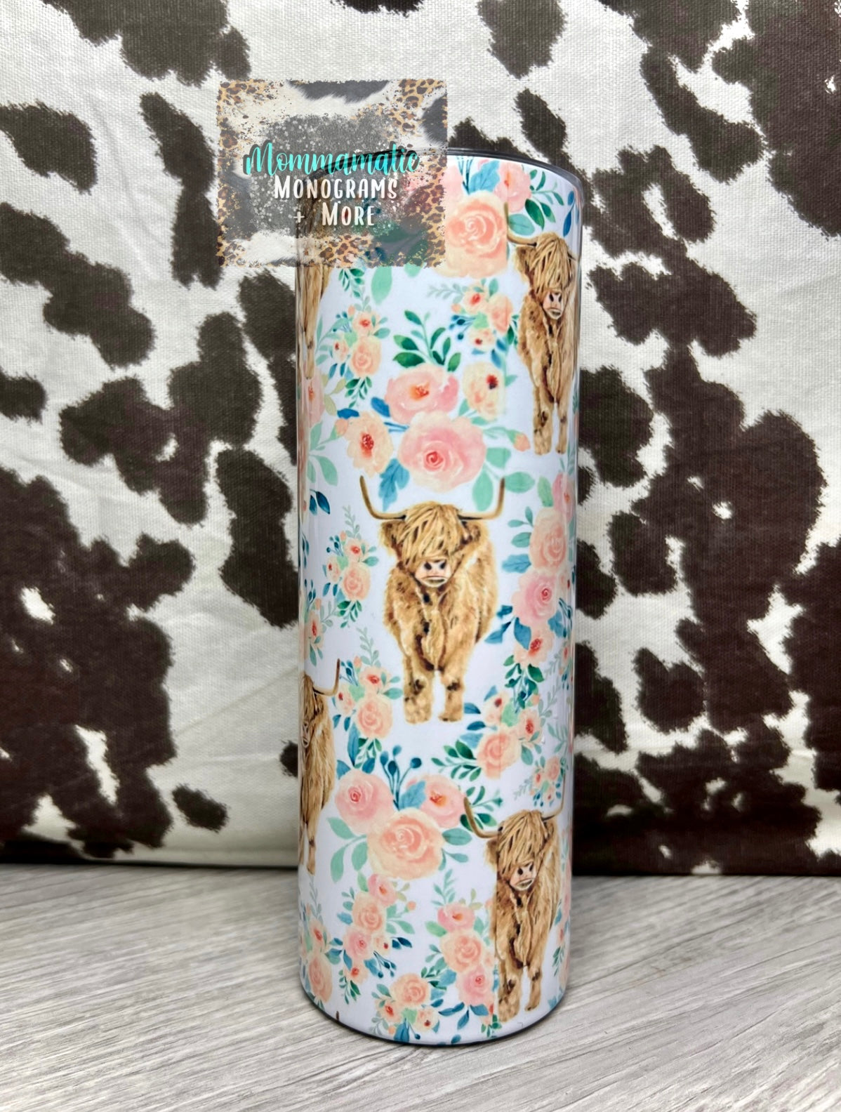 Highland Cow Mama Tumbler