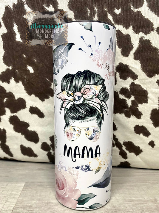 Floral Mama Tumbler