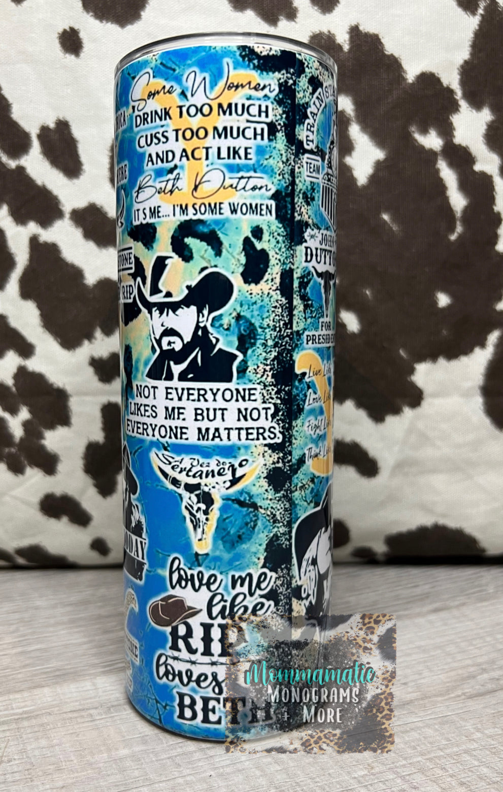 All About Yellowstone Tumbler