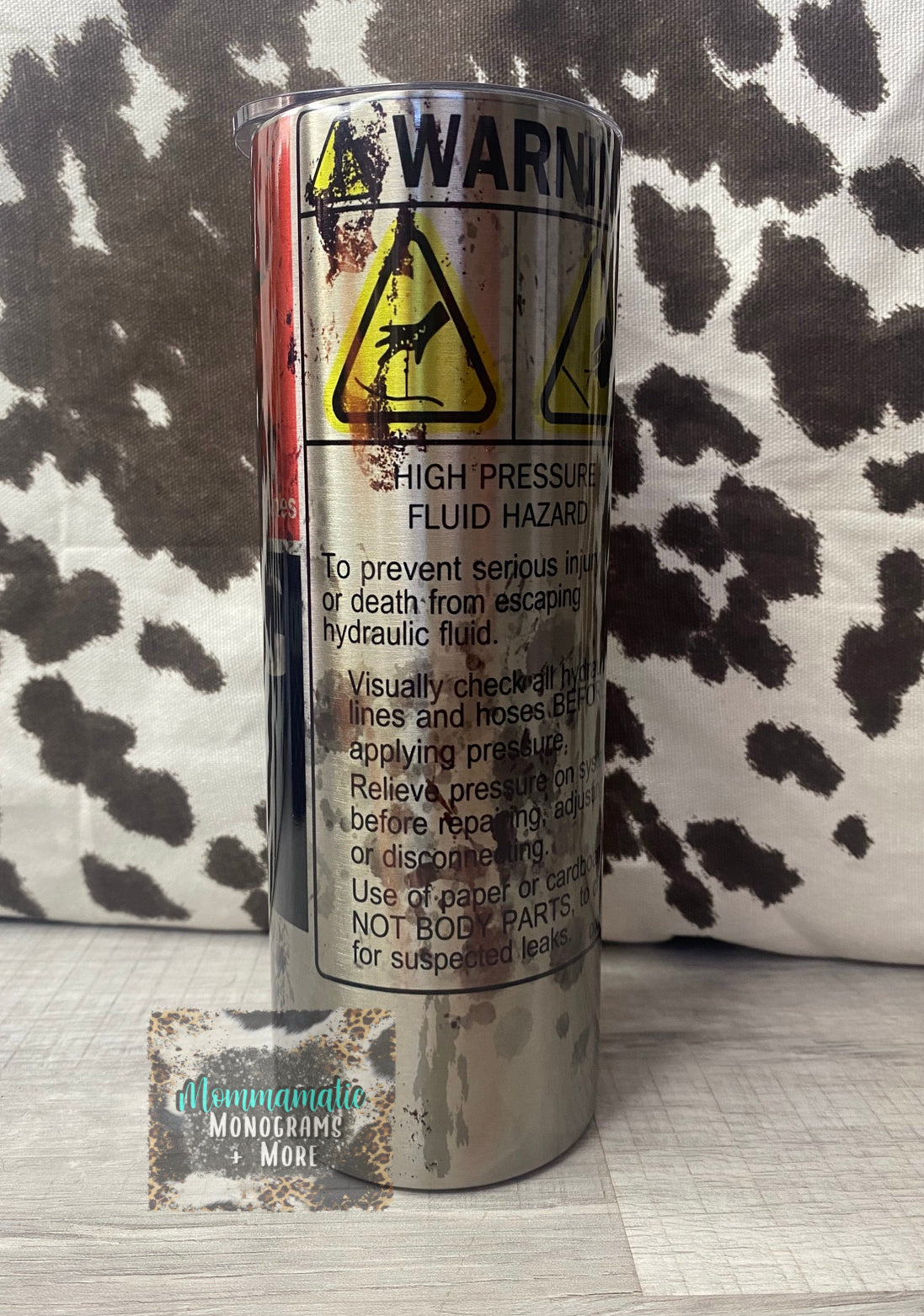 IH Distressed Tumbler