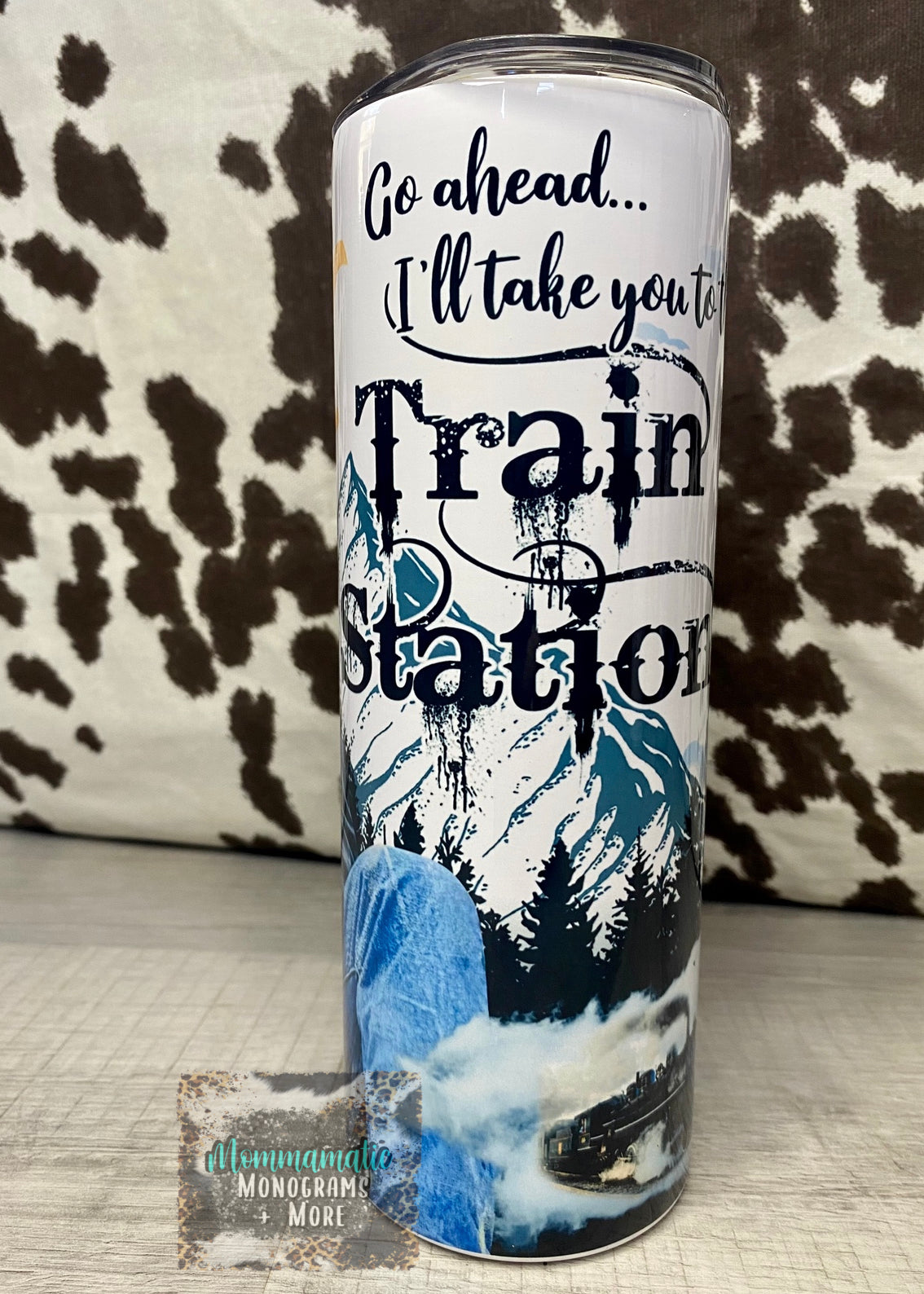 Yellowstone - Train Station Tumbler