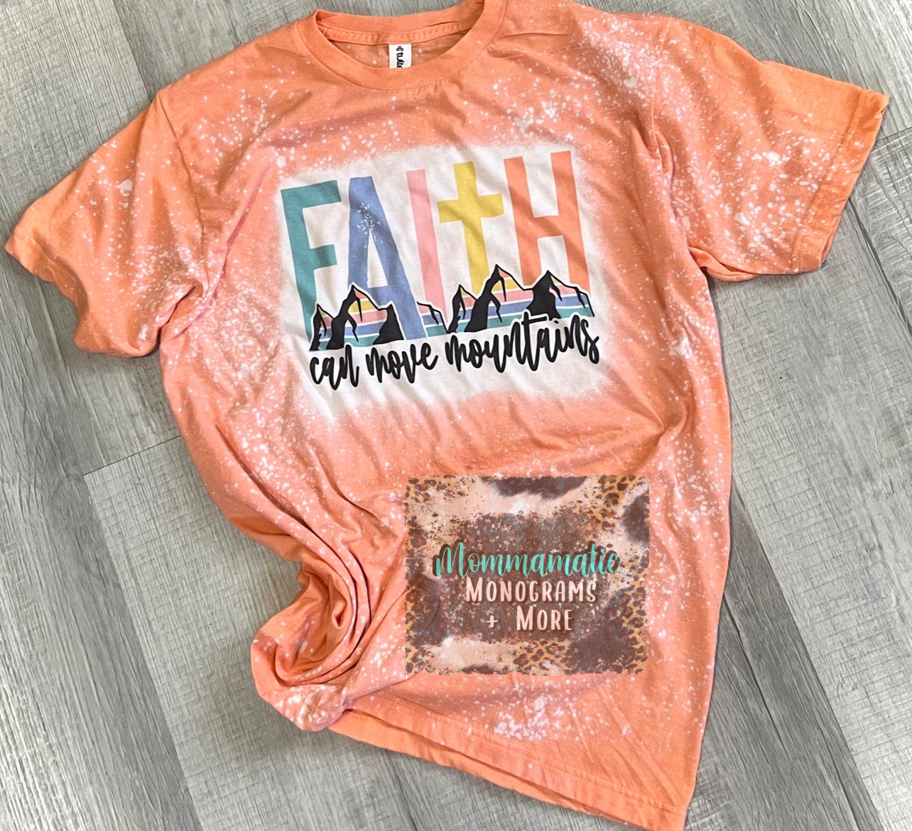 Faith Can Move Mountains Tee