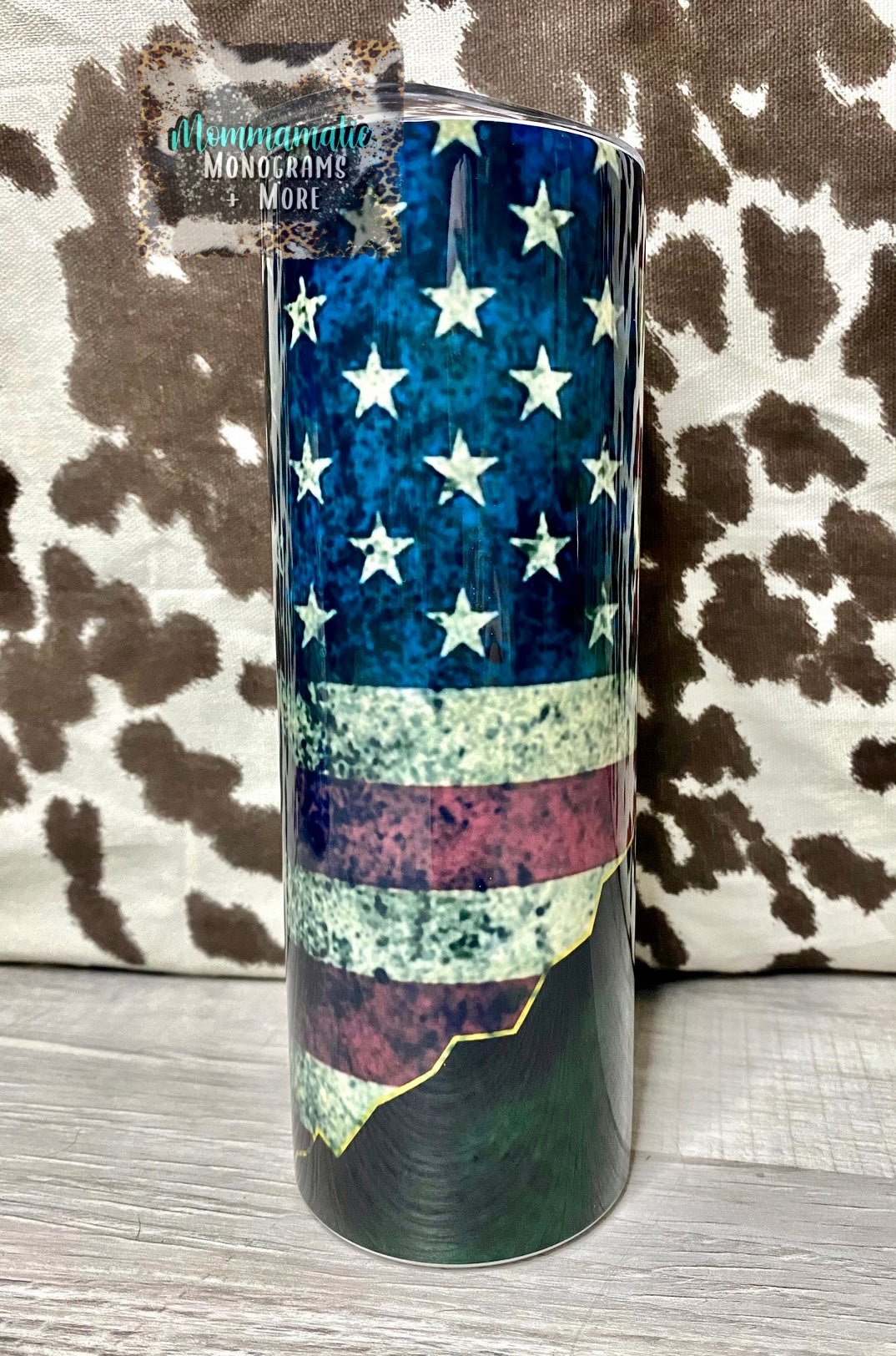 John Deere + American Flag Tumbler