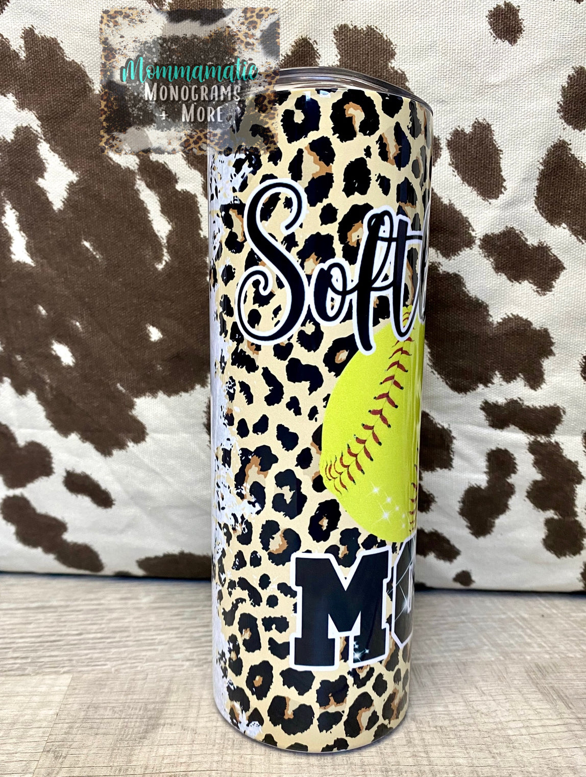 Softball Mom Tumbler