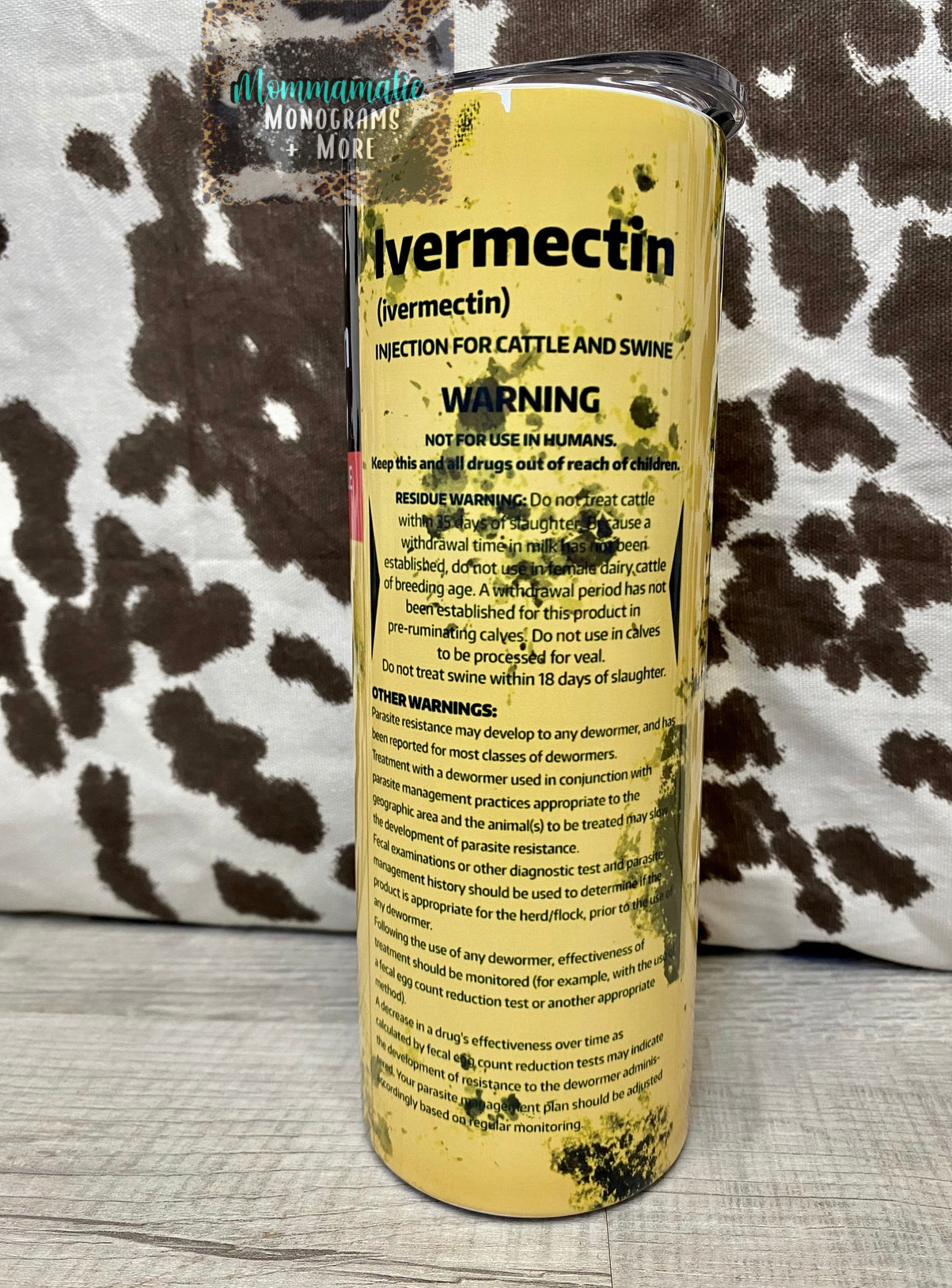 Ivermectin - Rustic Tumbler