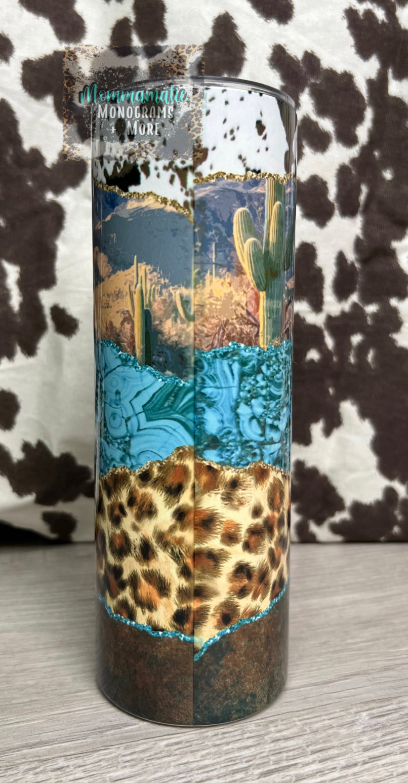 Desert Lightning Mama Tumbler