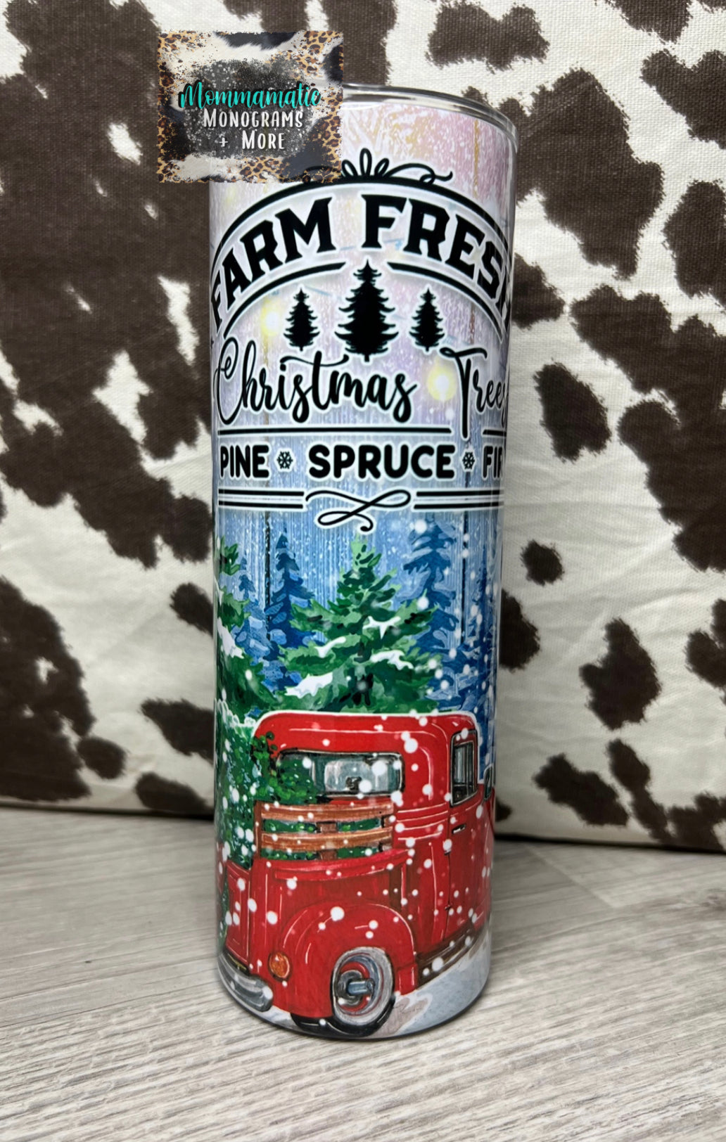 Christmas Tree Farm Tumbler