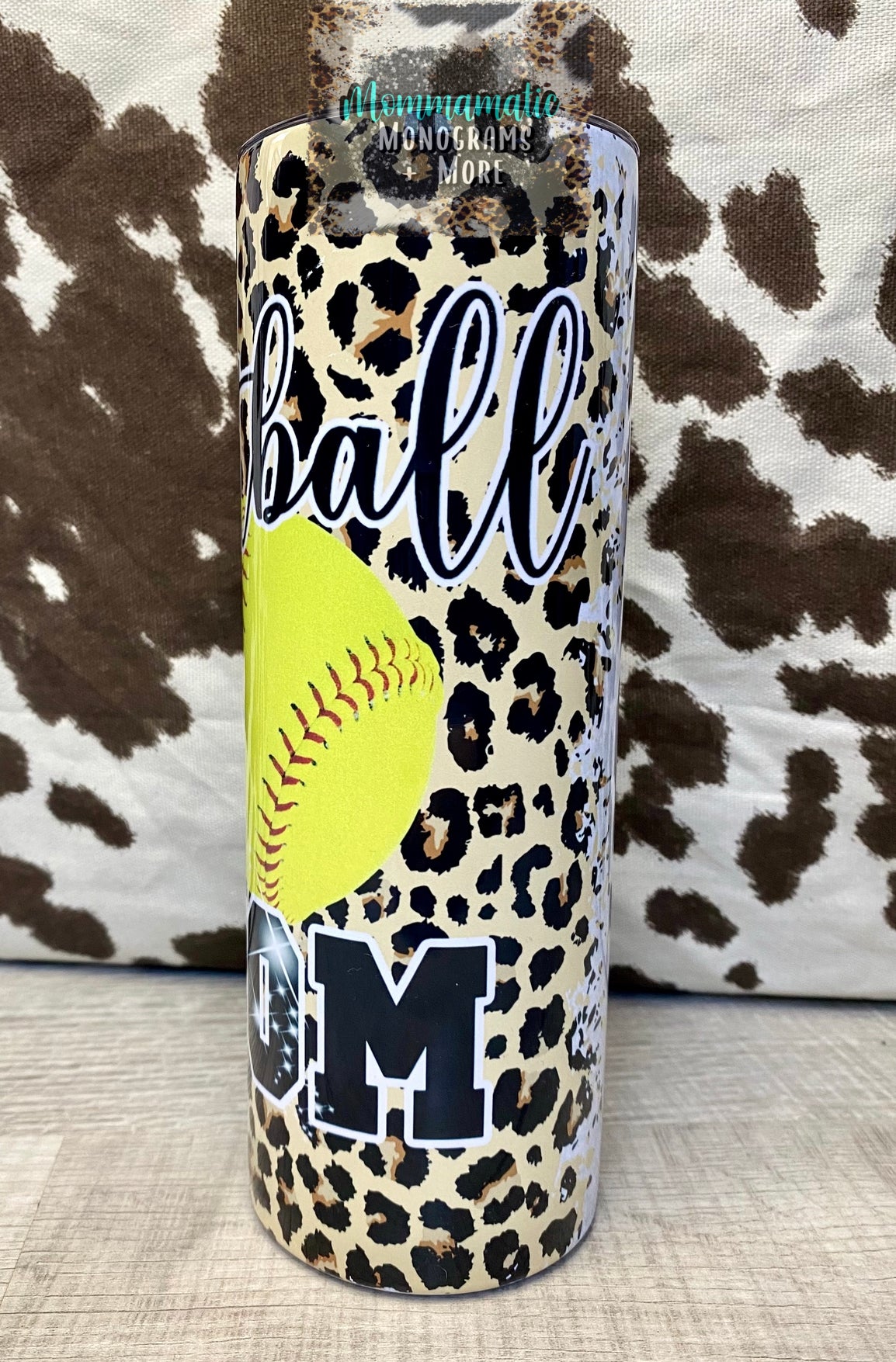 Softball Mom Tumbler