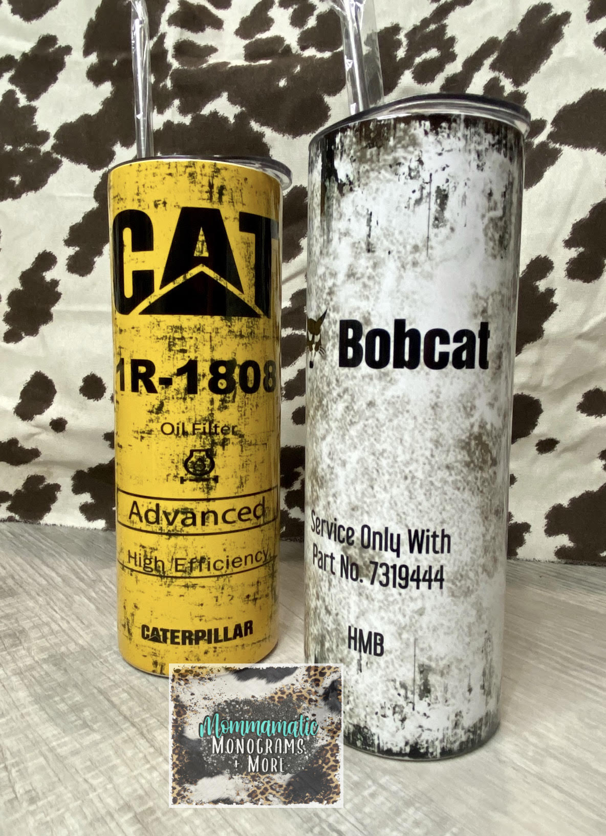 Bobcat + CAT Tumbler