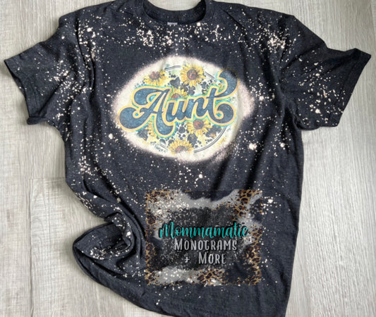 Sunflower Aunt Tee