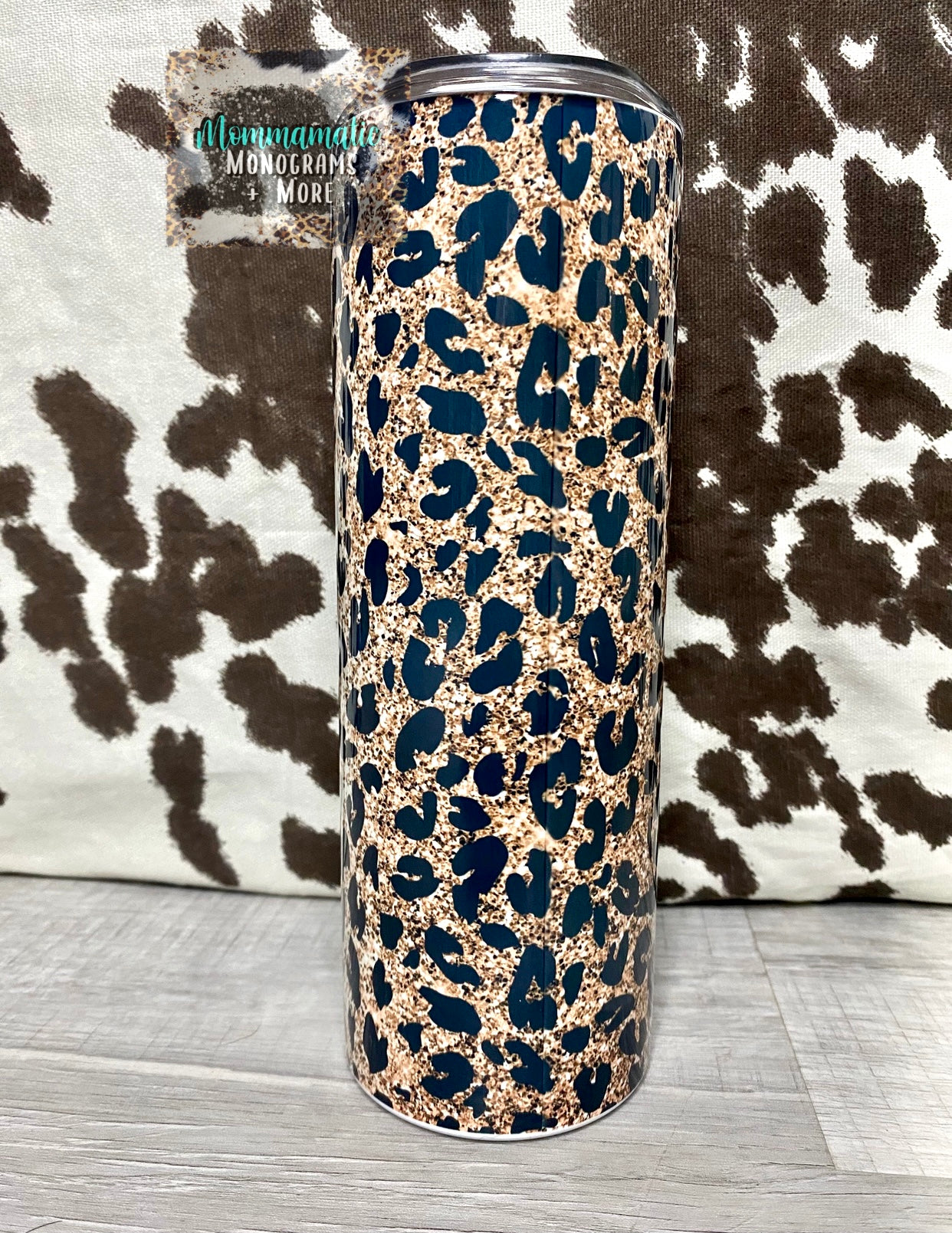 Leopard Print Mama Tumbler