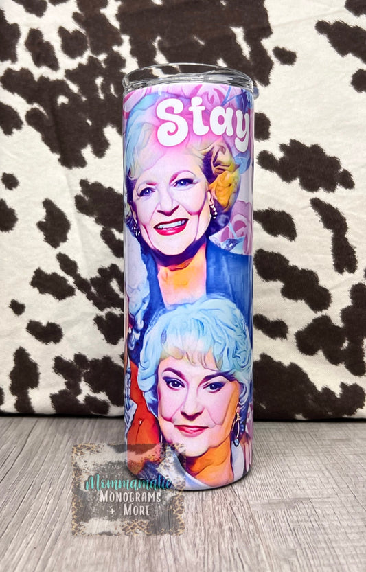 Stay Golden Tumbler