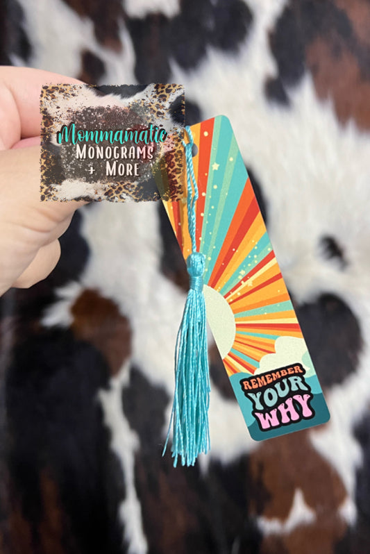 Remember Your Why Bookmark