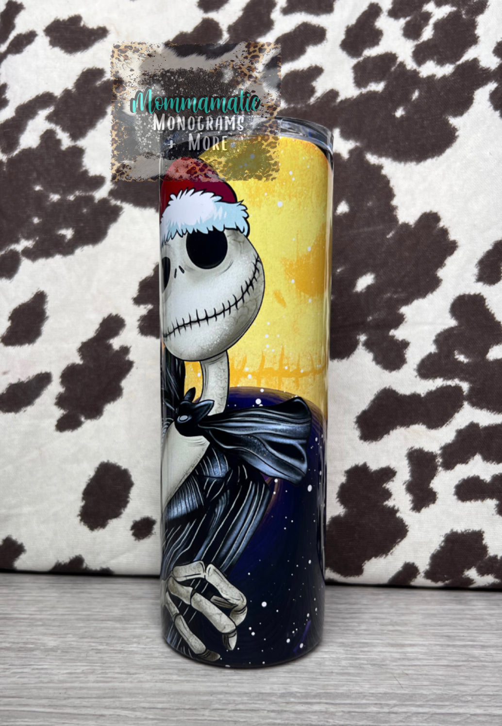 Nightmare Before Christmas Tumbler