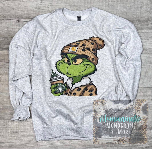 Bougie Green Guy Sweatshirt