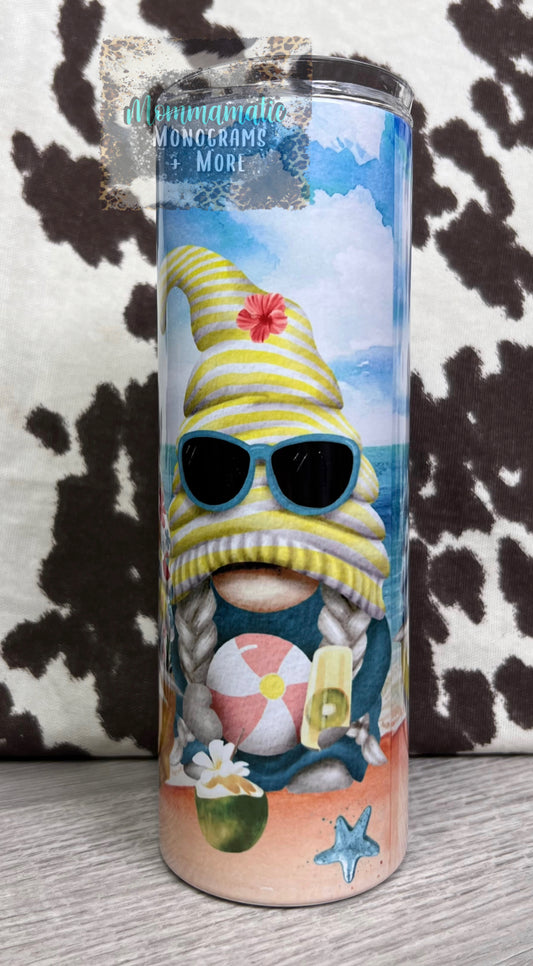 Beach Gnome Tumbler