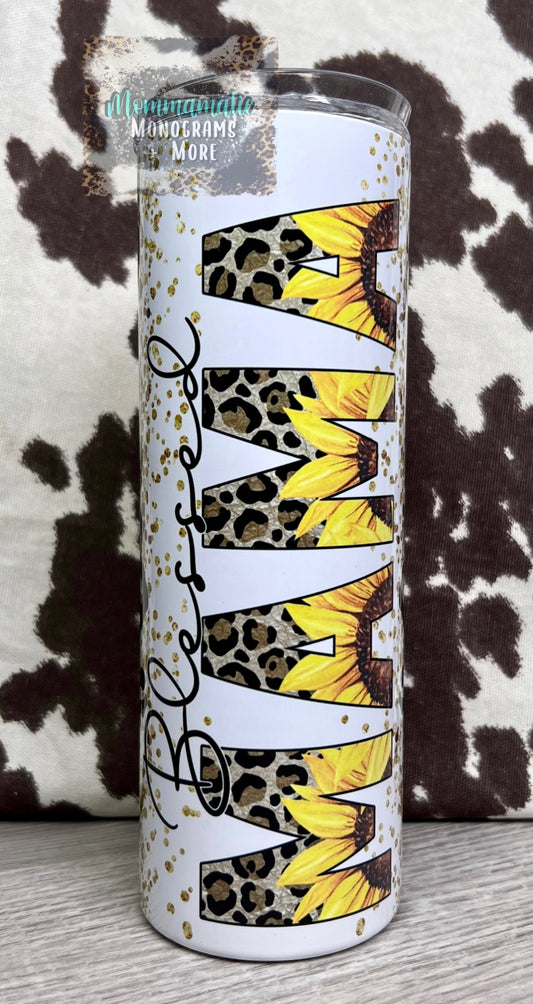 Blessed Mama Tumbler