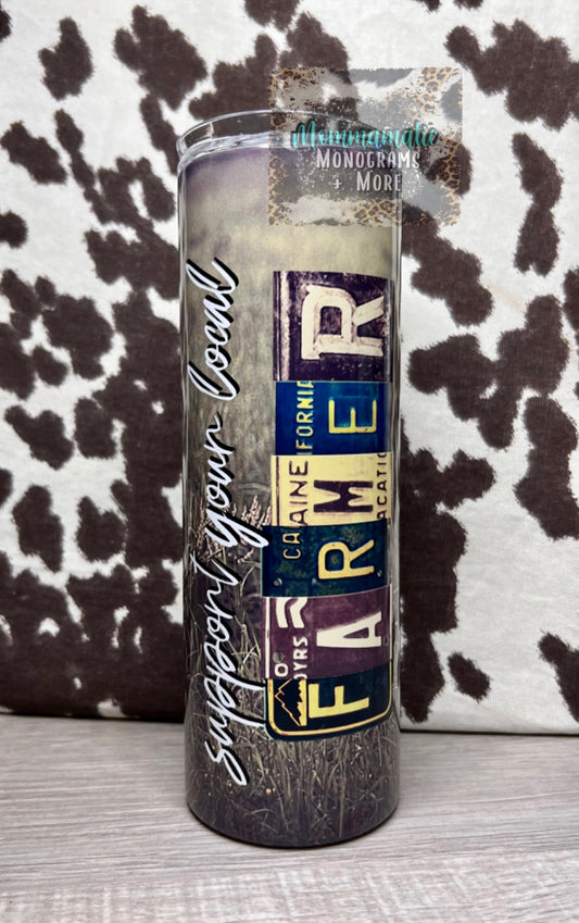 Support Your Local Farmer Tumbler