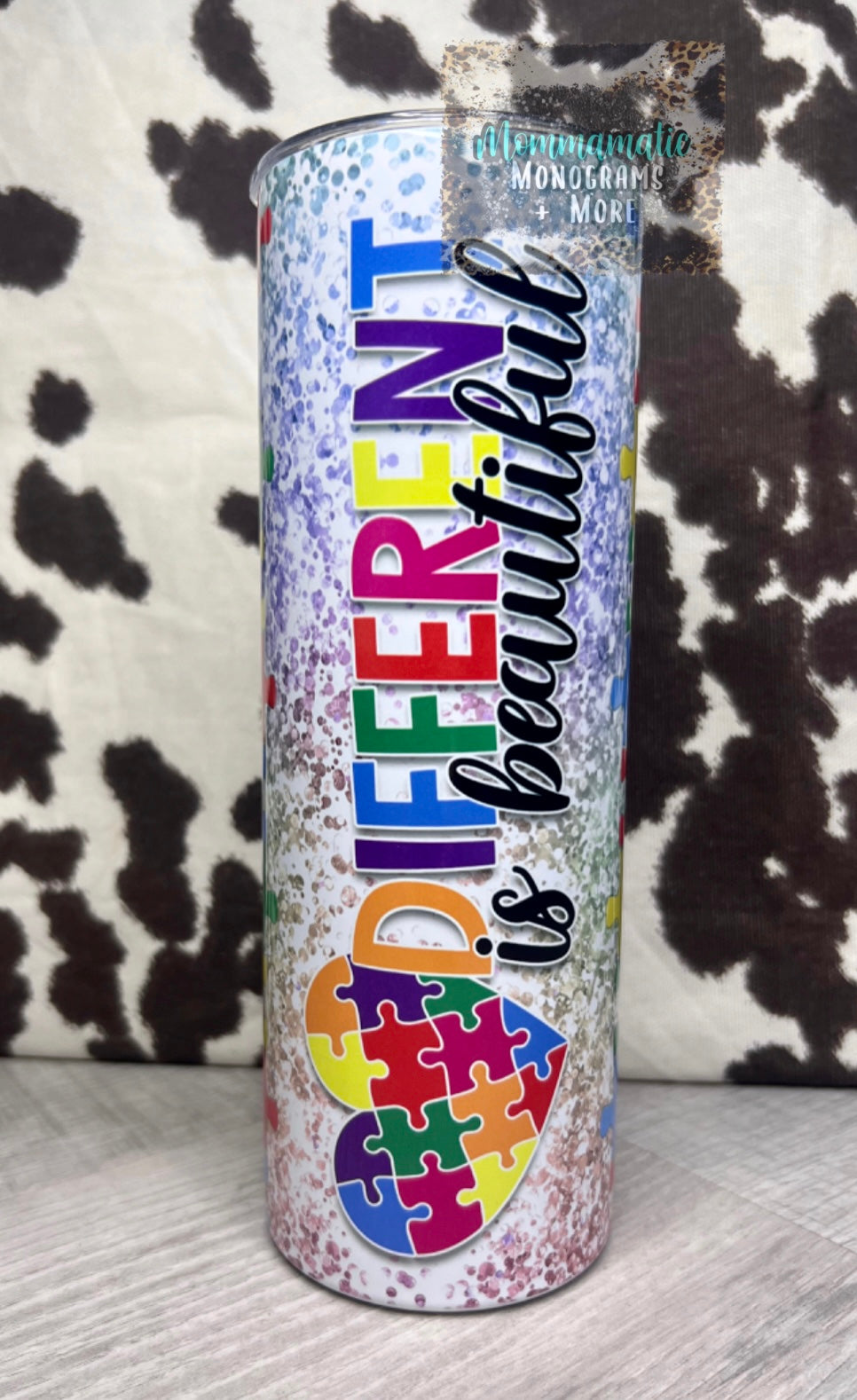 Different Is Beautiful Tumbler