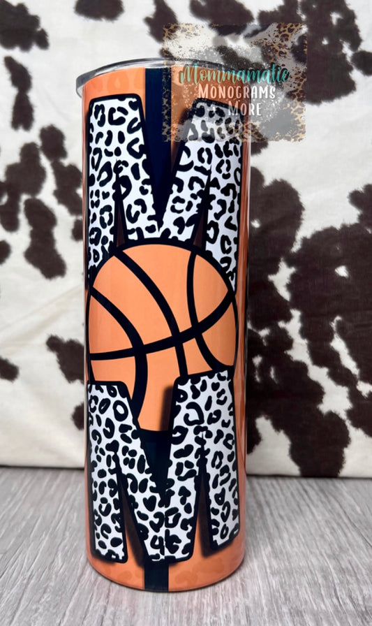 Basketball Mom Tumbler