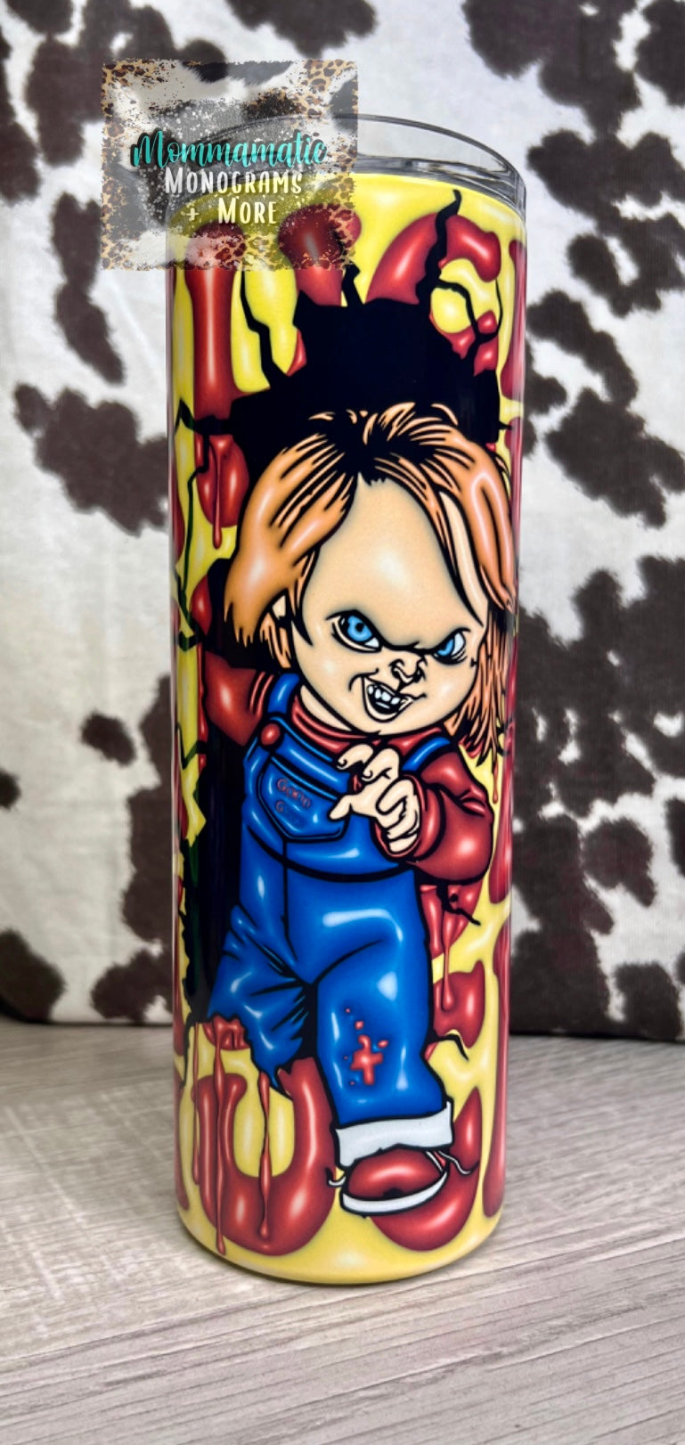 Puffy Chucky Tumbler