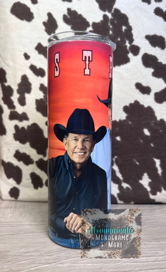 George Strait Tumbler