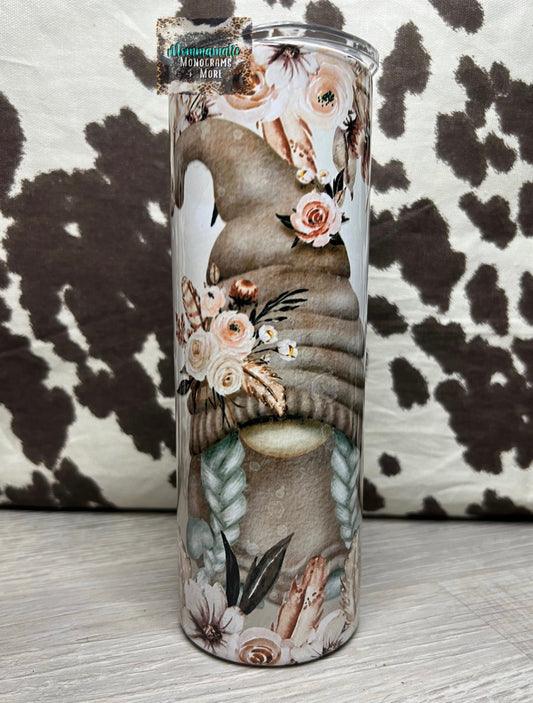 Boho Gnome Tumbler