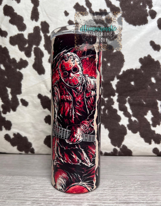 Seeing Red Horror Movie Tumbler