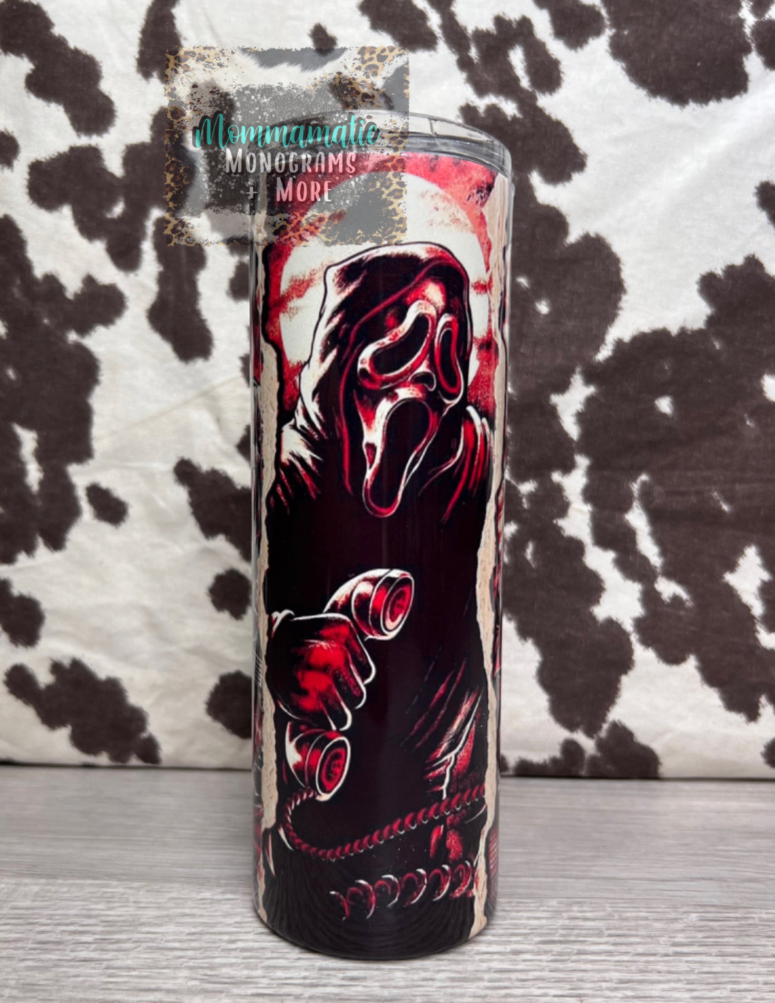 Seeing Red Horror Movie Tumbler