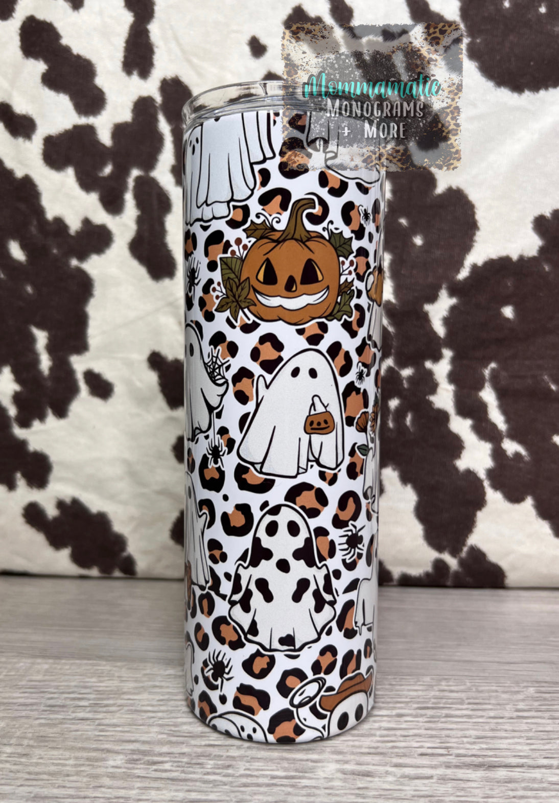 Cheetah Ghost Tumbler
