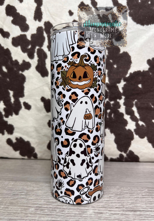 Cheetah Ghost Tumbler