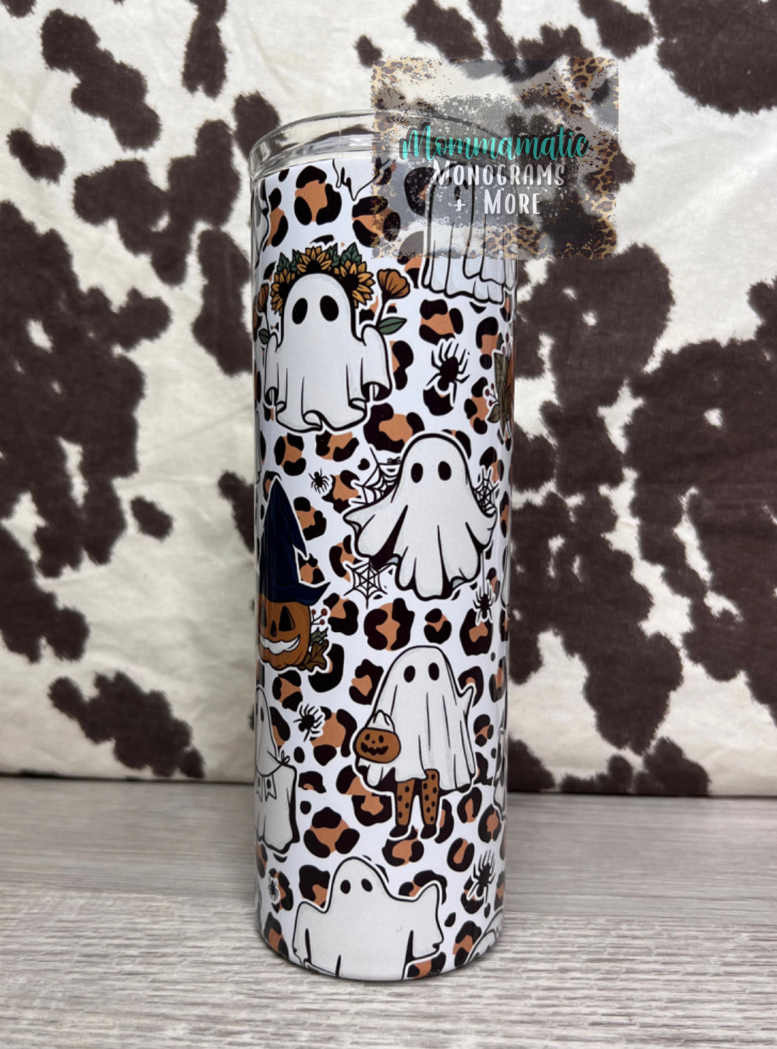 Cheetah Ghost Tumbler