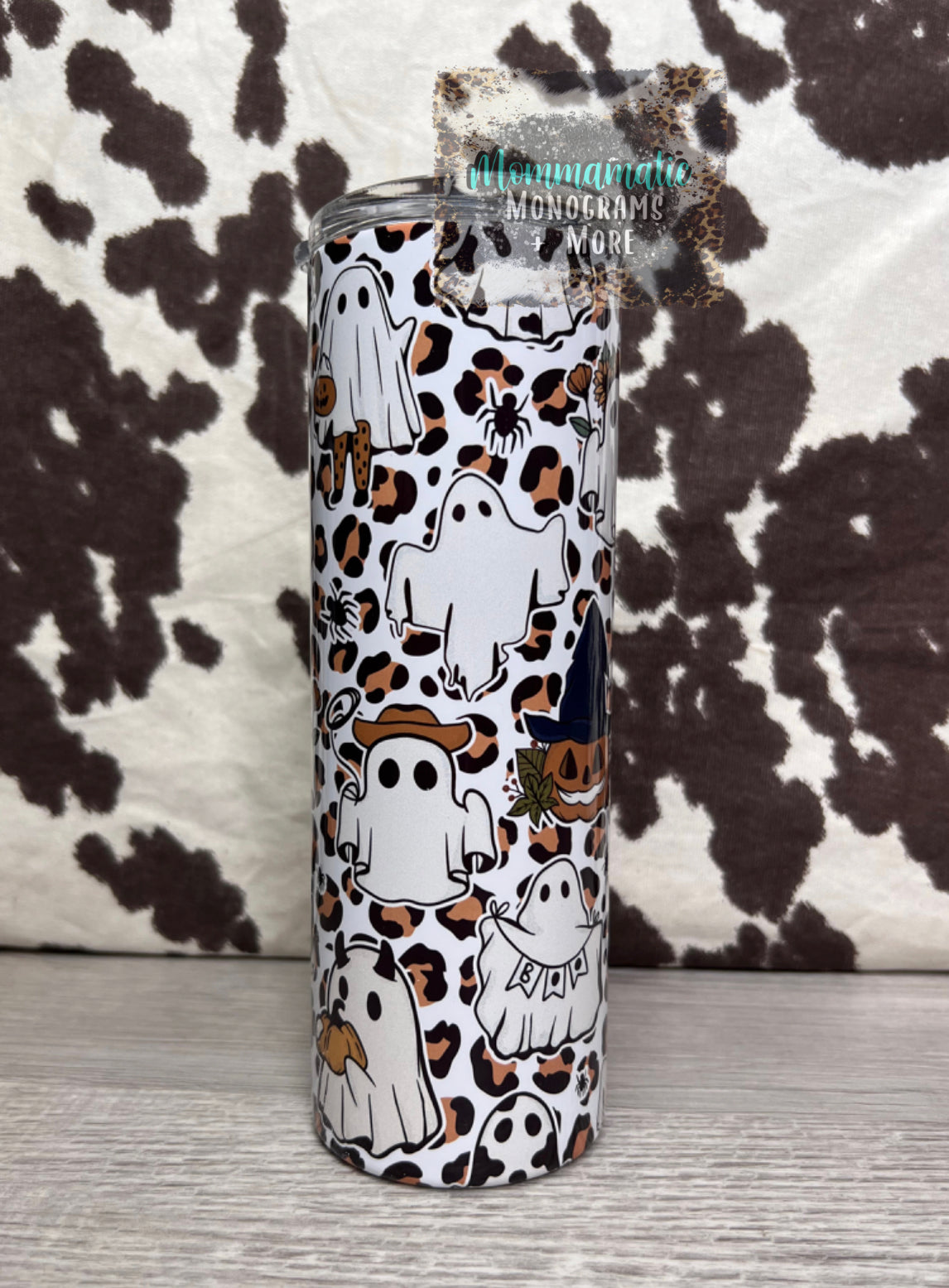 Cheetah Ghost Tumbler