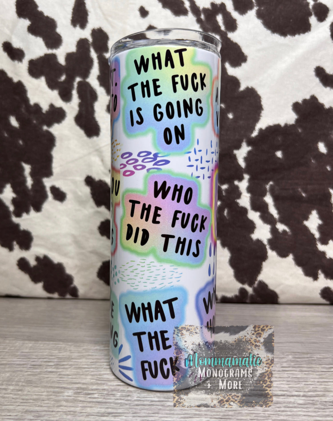 Mom Vocabulary Tumbler
