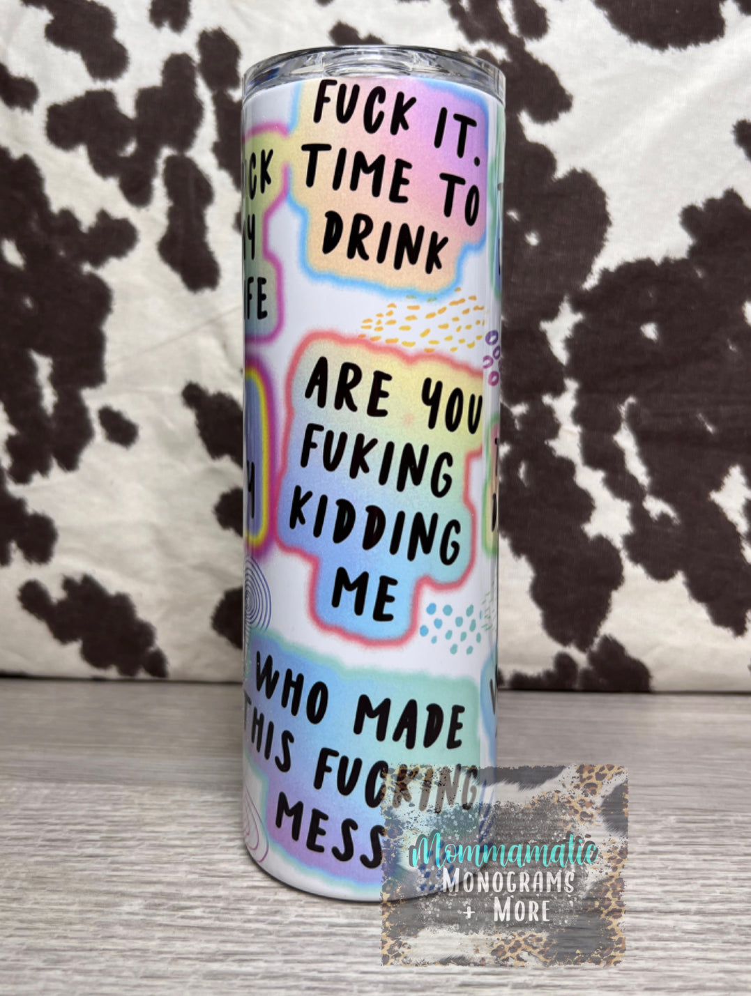 Mom Vocabulary Tumbler