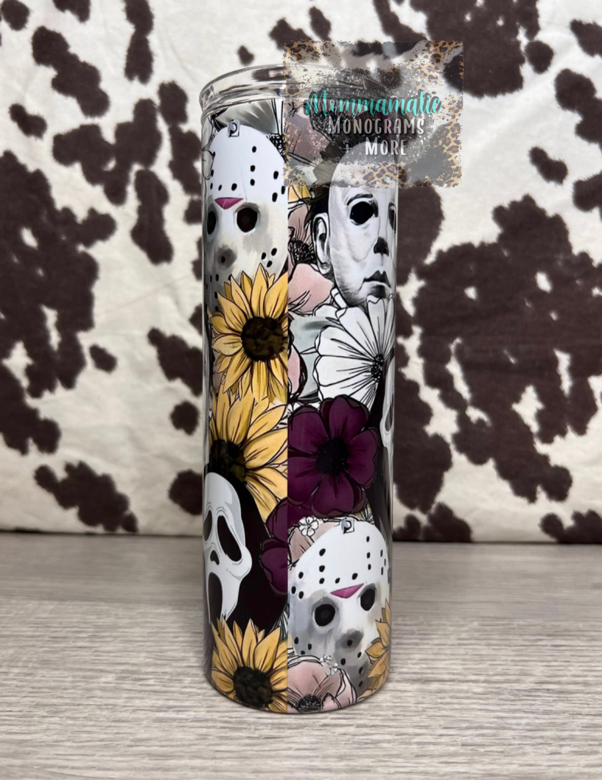 Floral Horror Tumbler