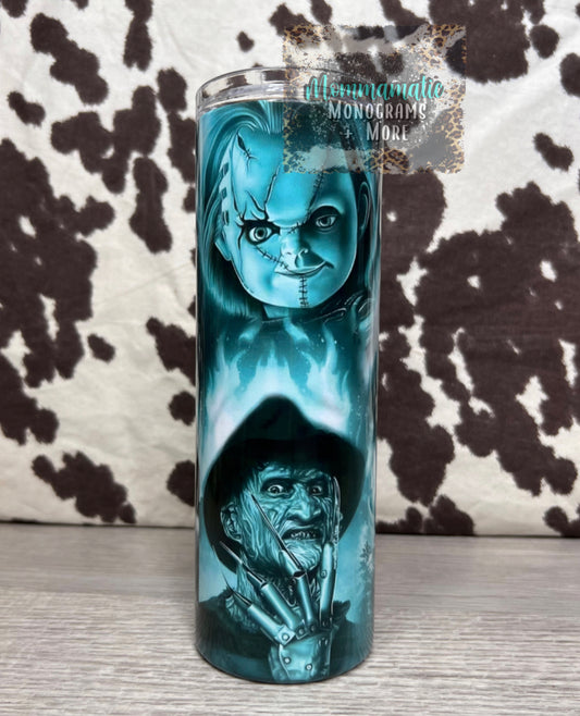 Glowing Horror Tumbler
