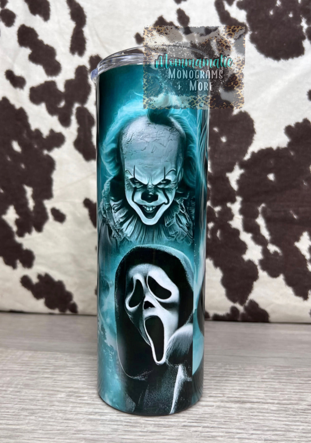 Glowing Horror Tumbler