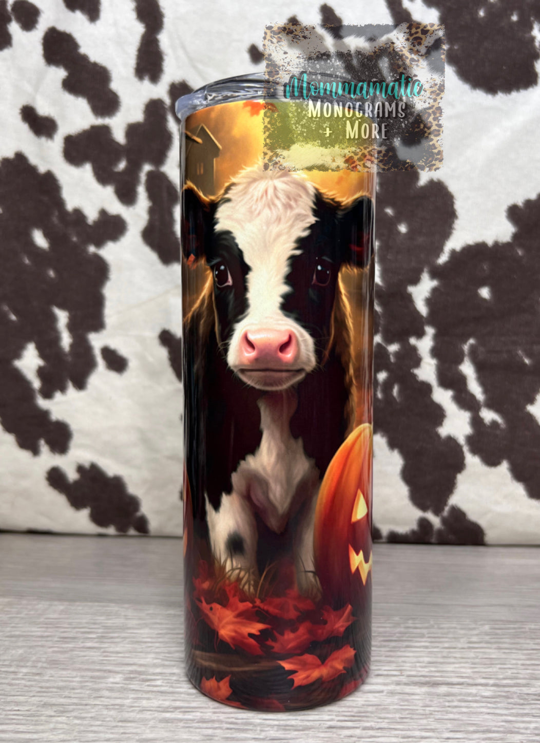 Spooky Cow Tumbler