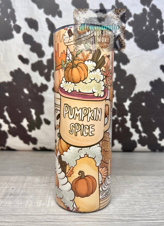 Pumpkin Spice + Everything Nice Tumbler